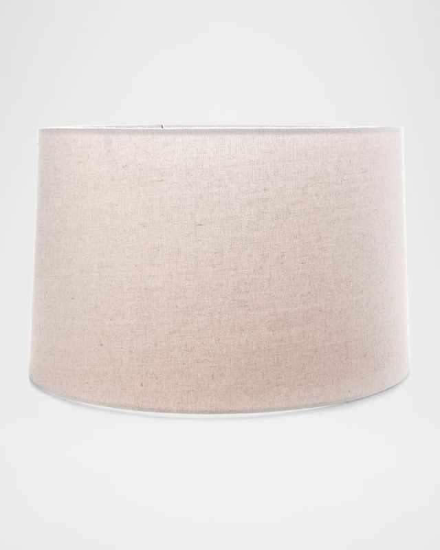 Linen Barrel Shade